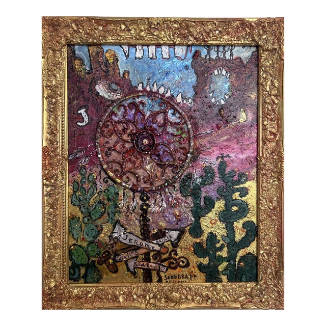 Original Painting on Canvas , Titled "Arizona Adventures " by Serg Graff, Coa For Sale