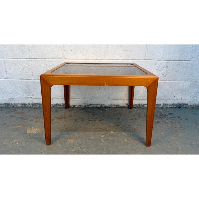 Mid 20th Century Mid-Century Modern Smoked Glass Coffee Table For Sale In New York - Image 6 of 14