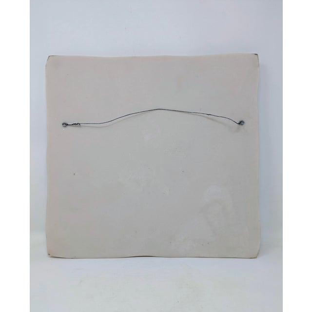 Vintage Artisan Cast-Stone Wall Plaques: The Three Graces For Sale - Image 9 of 13