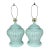 Newly Lacquered Vintage Wicker Lamps- A Pair For Sale