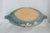 Mid 20th Century Roseville Pottery 461 14 Blue Ceil Clematis Oval Center Bowl 4689b For Sale In Miami - Image 6 of 17
