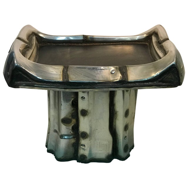 Welded Metal Sculpture Coffee Table "Bumper" (Jason Seley Style) Chairish