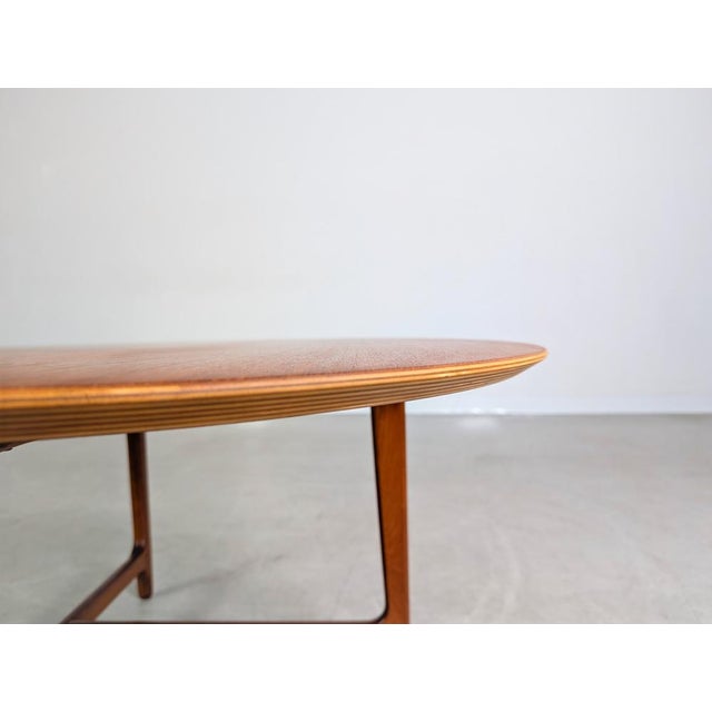 Brown Mid-Century Modern Coffee Table in Teak from Heltborg Møbler, 1960 For Sale - Image 8 of 11