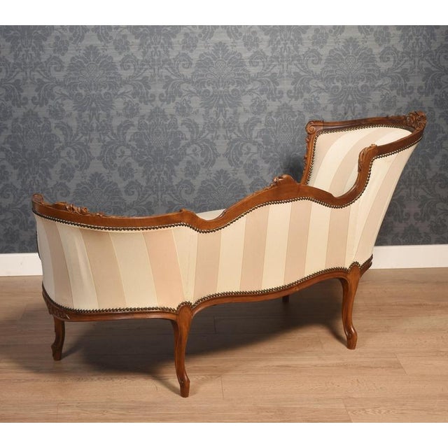 Carved Walnut Framed Sofa, 1890s For Sale - Image 11 of 12