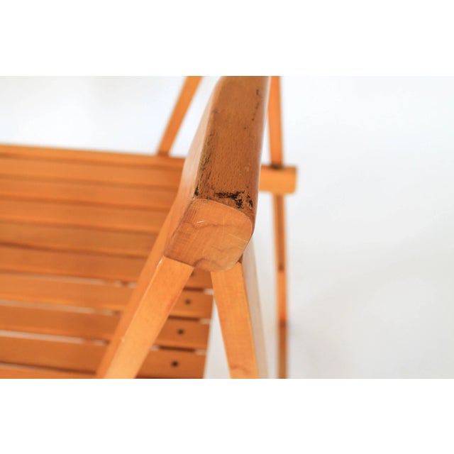 Folding Chairs by Aldo Jacober for Alberto Bazzani, 1960s - a Pair For Sale - Image 9 of 11