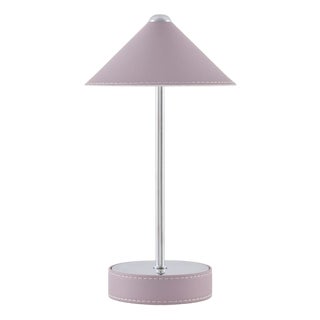 Nomelle Accent Table Lamp Brushed Purple For Sale