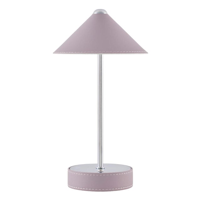 Nomelle Accent Table Lamp Brushed Purple For Sale