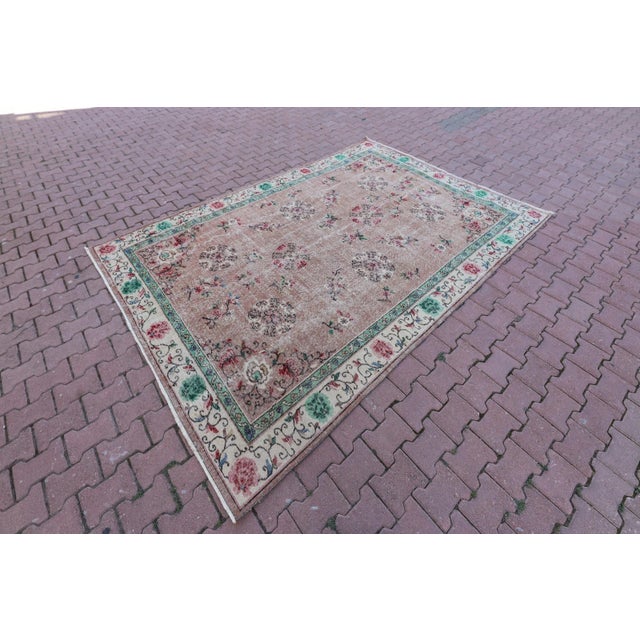 Size: 7 x 10 ft - 213 x 302 cm - 84 x 119 inches Color: Organic Natural Dye ( Light Brown,Beige,Red,Black) Material: 100%...