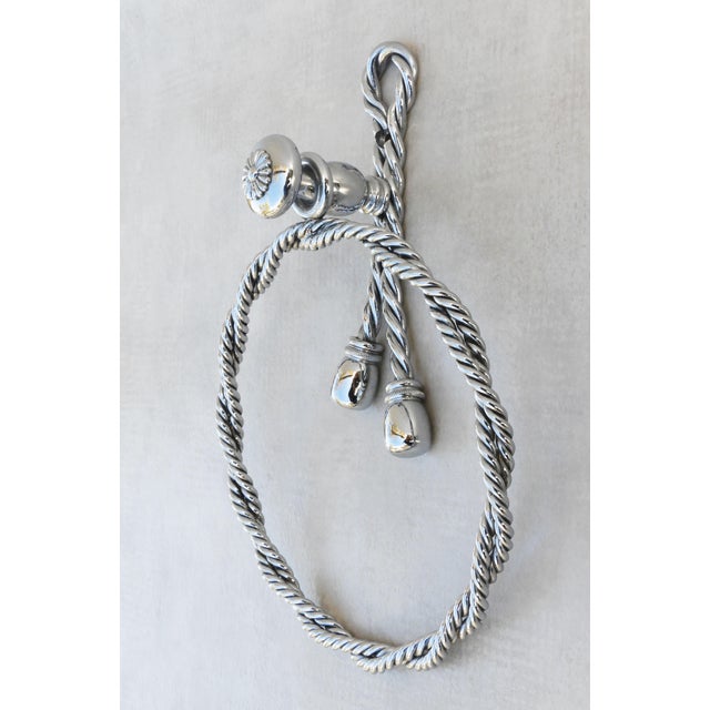 Rope and Tassel Towel Ring from Maison Baguès, 1970s For Sale - Image 6 of 7