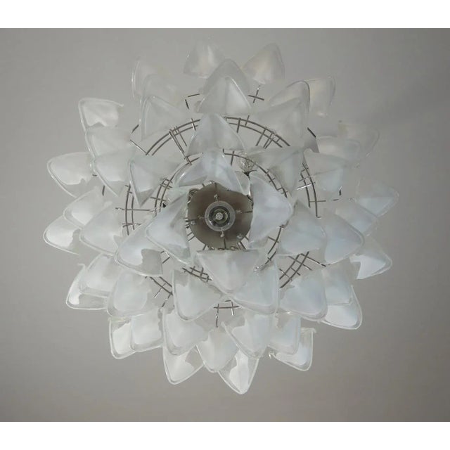 Vintage Italian Murano Chandelier, 1990 For Sale - Image 6 of 13