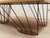 Mid 20th Century Oak Dining Table With Sculptural Iron Base For Sale - Image 4 of 12