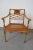 Adams Style Paint Decorated Cane Arm Chair For Sale - Image 10 of 10