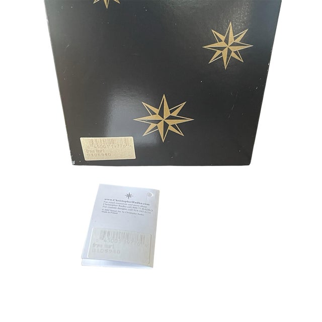 2001 Christopher Radko American Brave Heart Ornament Original Box For Sale - Image 4 of 6