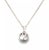 Silver Tiffany & Co. Fireworks Diamond Pale Gray Pearl Platinum Pendant Necklace For Sale - Image 8 of 8