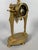 Metal Empire period portico clock with Egyptian motifs, gilt bronze, circa 1800, 19th century For Sale - Image 7 of 9