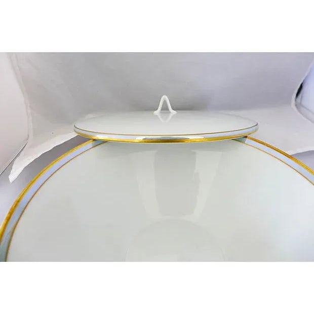 Mid-Century Serving Bowl With Lid For Sale In New York - Image 6 of 7