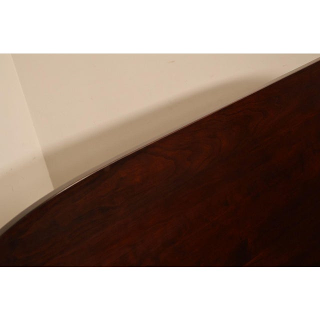 Statton King Size Carved Cherry Poster Bed For Sale - Image 17 of 18