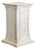 French 19th Century Pedestal with Plaster Finish For Sale