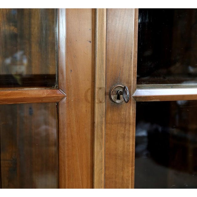 Empire Era Display Cabinet in Cherry, Early 19th Century For Sale - Image 9 of 18