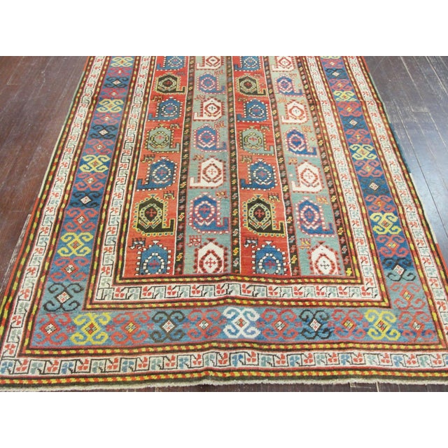 Tribal Antique Caucasian Shirvan Rug, C. 1880s For Sale - Image 3 of 7
