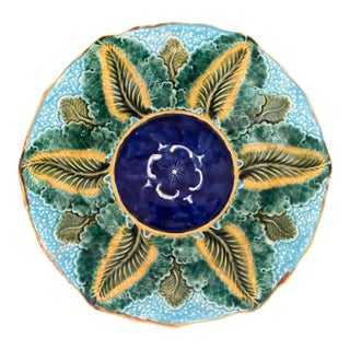 Wedgwood Majolica Bowl by Wedgwood, C. 1880's For Sale