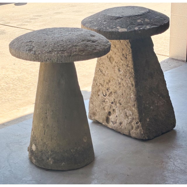 Large English Steddle or Staddle Stone for the Garden For Sale - Image 11 of 11