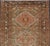 Antique Persian Hamedan in Rustic Earthy Tones With Tribal Medallions For Sale - Image 4 of 12