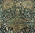 Blue Antique Persian Kirman Botanic Navy Blue Background Rug For Sale - Image 8 of 9