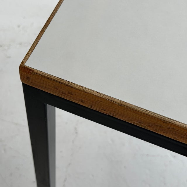 White 1960s Finnish Dining Table/Desk by Asko For Sale - Image 8 of 9