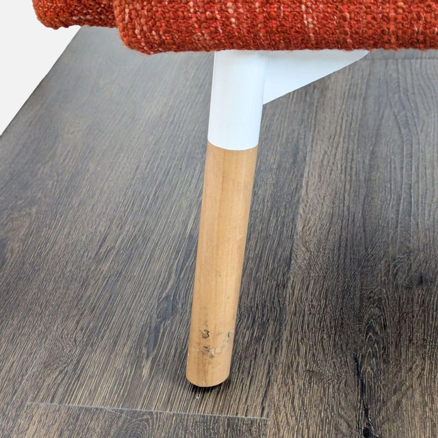 Red HighTower Tombolo 3-Seat Modern Sofa in Red Fabric For Sale - Image 8 of 9