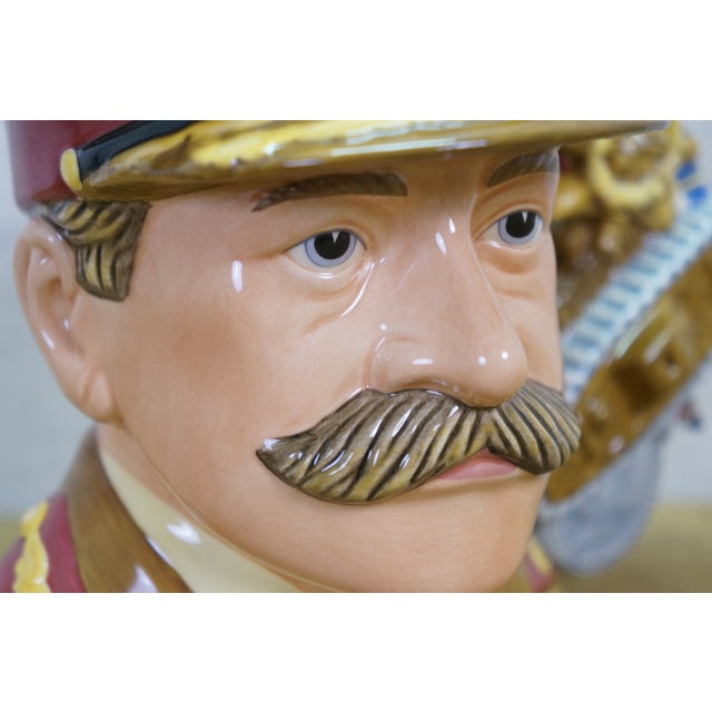 2000 - 2009 Royal Doulton English Traditional General Haig Military Leader Toby Character Jug For Sale - Image 5 of 12