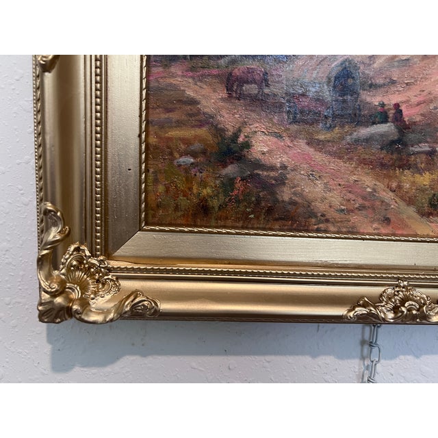 Late 20th Century Late 20th Century Jan Prochazka (Czech, b.1957) Vintage Original Landscape Oil Painting , Framed For Sale - Image 5 of 11