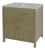 Nora 32 in. W Rectangular Wood & Marble Bathroom Vanity with Storage, Light Oak For Sale