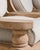 Wood Pair of Brutalist Oak Upholstered Armchairs, Antique, France, Circa 1970 For Sale - Image 7 of 14