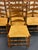 Textile Set of 8 Solid Cherry Ladderback Rush Seat Dining Chairs - Attributed to Pennsylvania House For Sale - Image 7 of 12