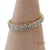 Gold 14k 585 Solid Yellow Gold Natural Diamond Band Ring, Size 8.75 For Sale - Image 8 of 11
