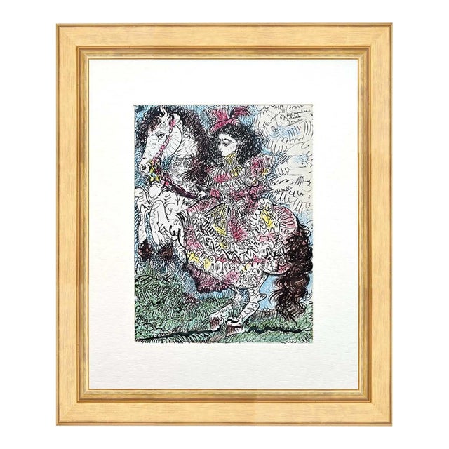 1960s Picasso Toros Y Toreros No. 8 Dated 10/3/59 Framed For Sale