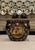 Ceramic Large Scale 12” Regency Style Cache Pot in the Manner of Versace For Sale - Image 7 of 14
