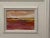 Amber Glow - Miniature Abstract Landscape Art Study by Contemporary Artist, Angela Wakefield Art measures 7 x 5 inches...