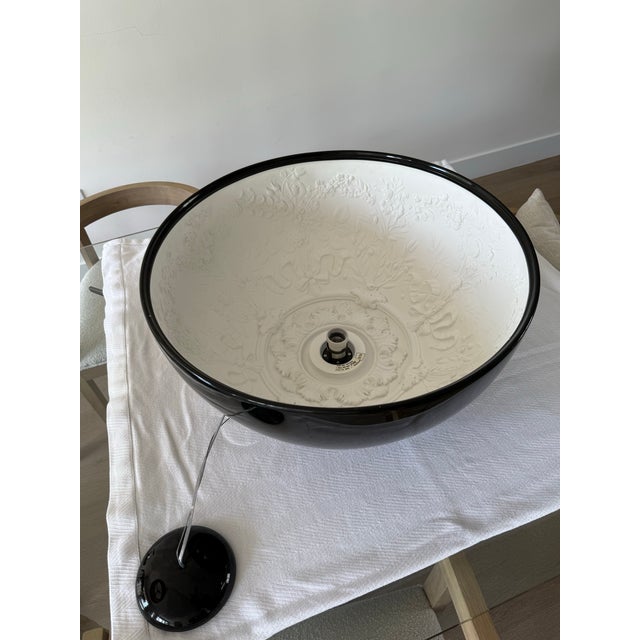 Marcel Wanders for Flos Skygarden 1 Pendant Light in Gloss Black For Sale In Miami - Image 6 of 7