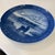 Royal Blue Royal Copenhagen 1968 “The Last Umiak” Blue & White Porcelain Collector Plate For Sale - Image 8 of 12