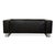 BMP 622 2-Seater Sofa in Black Leather from Rolf Benz For Sale - Image 12 of 14