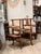 Bamboo Etagere with Silk Shelves Painted with Asian Motifs attributed to Alfred Perret and Ernest Vibert, France, 1900s For Sale - Image 9 of 11