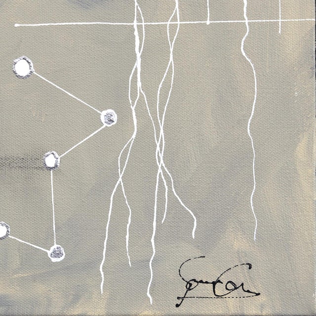 2020s Traces of Grace - Contemporary Abstract Figurative Mixed Media Original Artwork by Soren Grau For Sale - Image 5 of 9