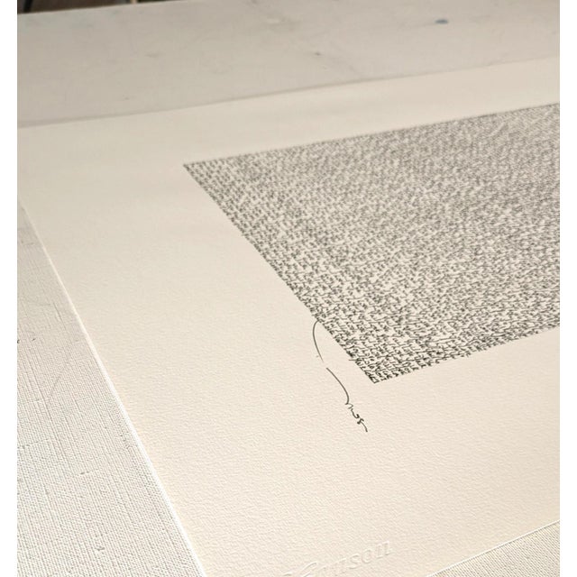 Paper 1211 Times I Love You - Original Drawing by Tehos For Sale - Image 7 of 7