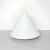 Mid-Century Modern Italian Conical Table Lamp with Double Opal Glass, 1970s For Sale - Image 3 of 18
