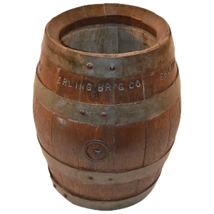 Ebling Brewing Co., Brooklyn, New York, Oak Beer Barrel