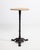 French Provincial Mid 20th Century Cast Iron Bistro Table With Oak Top For Sale - Image 3 of 9
