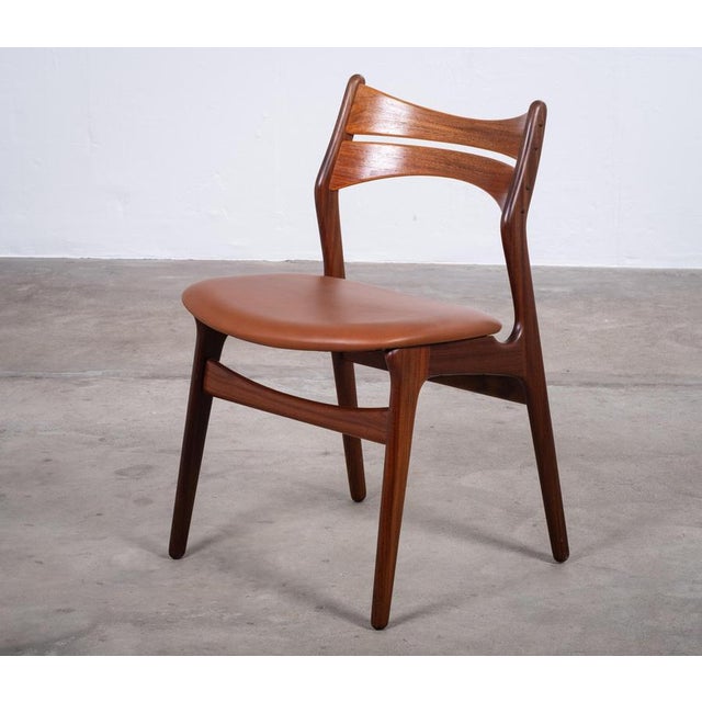 Vintage Danish Dining Chairs in Teak by Erik Buch, 1960s, Set of 4 For Sale - Image 6 of 12