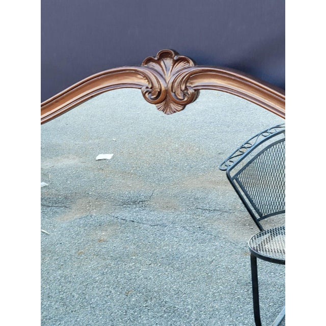 21st Century Walnut Wall / Hallway / Fireplace Mirror . For Sale - Image 12 of 15